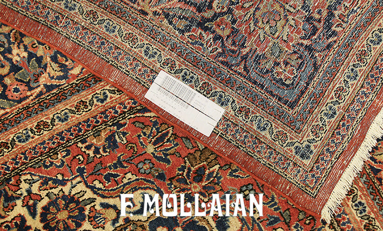 Semi-Antique Persian Kashan Carpet n°:99392619